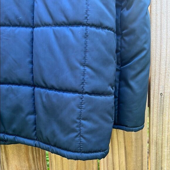 Westwinds Navy Blue Shearling-Lined Jacket 70s 80s Vintage Rare Winter Coat M - Picture 15 of 16
